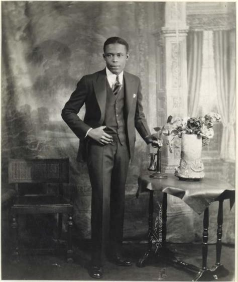 James Vanderzee Studio Portrait Of Young Man With Telephone 1929