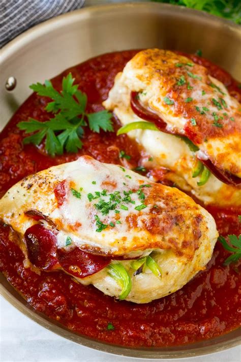 Your first step is to lightly pound the chicken. Pizza Stuffed Chicken - Dinner at the Zoo