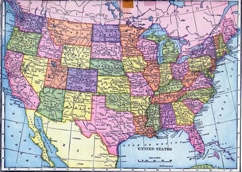 United States Map Wallpapers Top Free United States Map Backgrounds