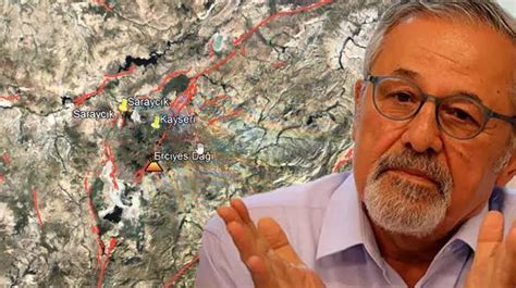 Kayseri deki depremler korkuttu Naci Görür den dikkat çeken yorum