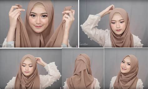 7 Style Tutorial Hijab Pashmina Yang Menutupi Dada