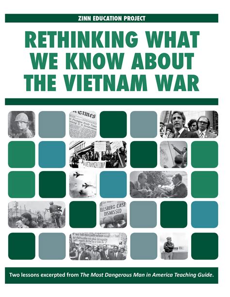 Rethinking What We Know About The Vietnam War Zinn Education Project