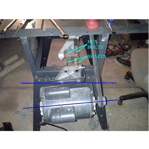 New Craftsman Rigid Table Saw Motor Mount Replacement Th1012 979925 001