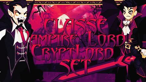 Aqw › Vampire Lord Class Revelada Cryptlord Set ‹ Mirkz › Youtube