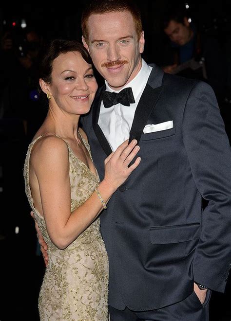 Damian Lewis Looks Proud As Punch As Wife Helen Mccrory Dazzles On The