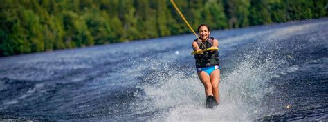 Summer Camp Water Sports On Lake Armington Camp Walt Whitman