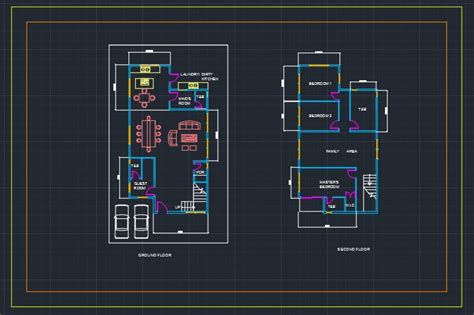 Residential House Plan Cad Files Dwg Files Plans And Details