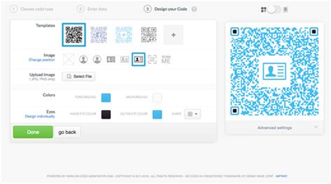 The first virtual cards held very basic data. vCard Codes, create QR Codes for business cards