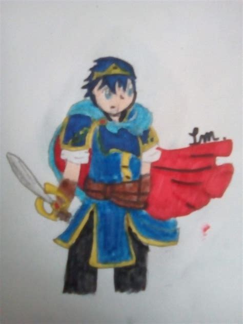 My Marth Drawing Smash Amino