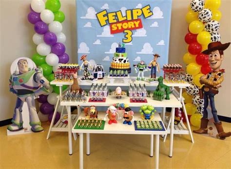 Candy Table Toy Story Decorations Toy Story Birthday Party Toy