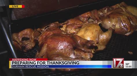 Durham Rescue Mission Prepares For Thanksgiving Youtube