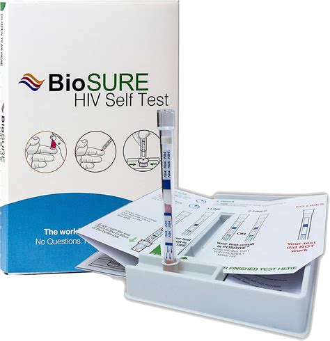 Biosure Hiv Self Test Double Test Pack No Labs No Waiting Ce Marked Bigamart