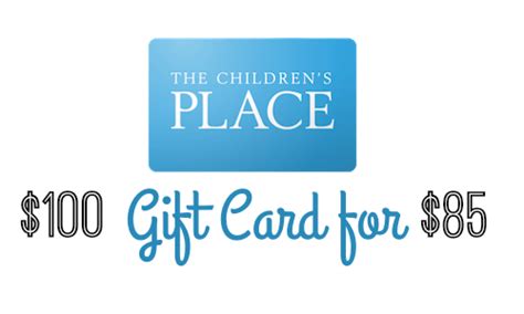 Check spelling or type a new query. $100 Children's Place Gift Card for $85 :: Southern Savers