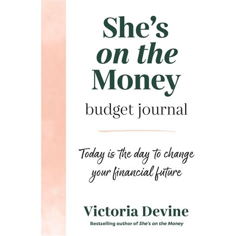 Shes On The Money Budget Journal By Victoria Devine Big W