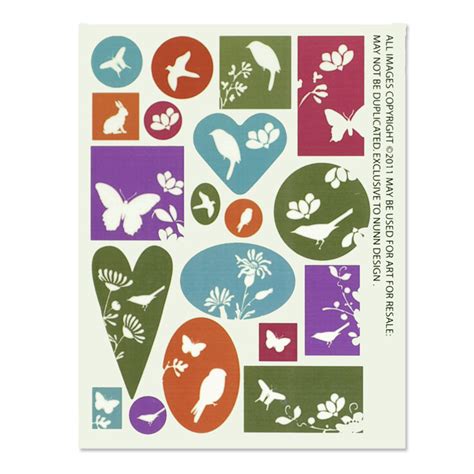 Silhouette Collage Sheets By Nunn Design