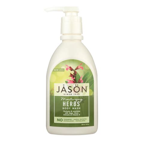 Jason Pure Natural Body Wash Moisturizing Herbs 30 Fl Oz Ebay