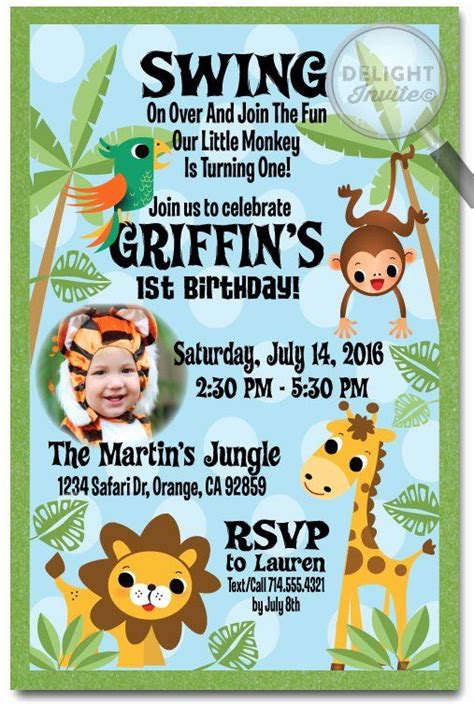 You can immediately download and use our templates for any purpose. Free Printable Safari Birthday Invitation Luxury 17 Safari ...