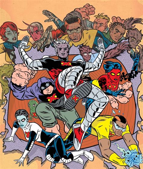X Statix Mike Allred Comics Marvel And Dc Characters Comic Book Artists