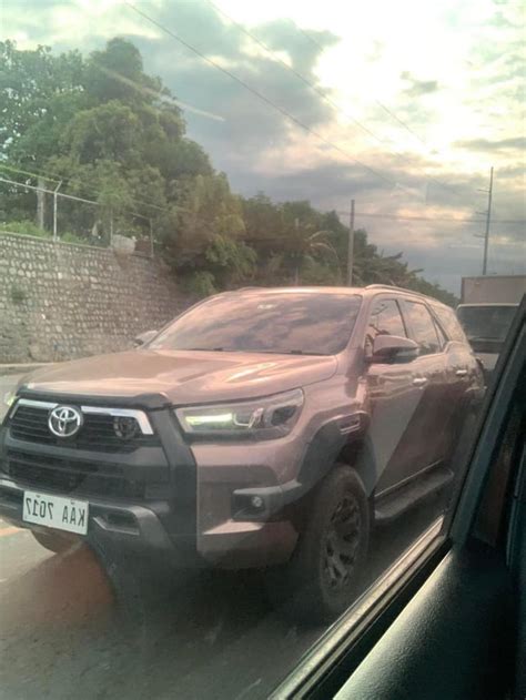 Same Platform Toyota Forlux Toyota Fortuner With A Facelifted Toyota