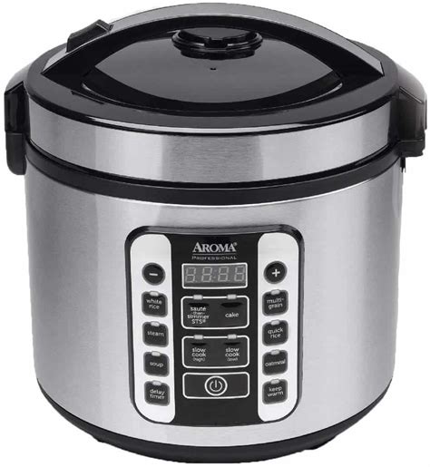 Aroma Professional 20 Cup Digital Rice Cooker ARC 1020SB Review We