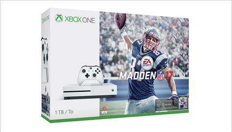 1tb And 500gb Xbox One S Bundles Arriving Aug 23 With Madden Nfl 17