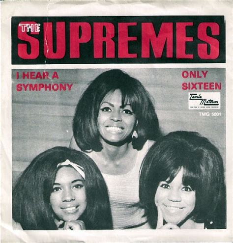 The Supremes I Hear A Symphony 1965 45 Rpm Record Sleeve Uk Tamla