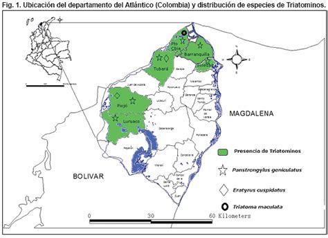 Mapa Del Atlantico Colombia Telegraph