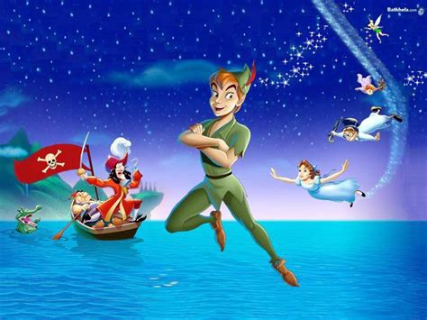 Peter Pan Disney Hd Desktop Wallpaper 22064 Baltana