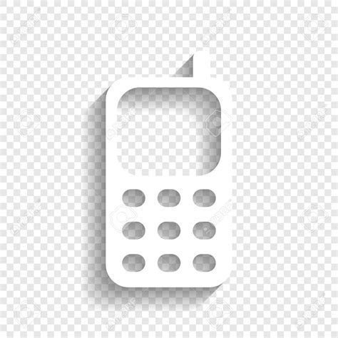 White Phone Icon Transparent Background 371533 Free Icons Library