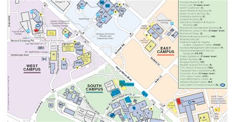 Utsw Campus Map Transborder Media