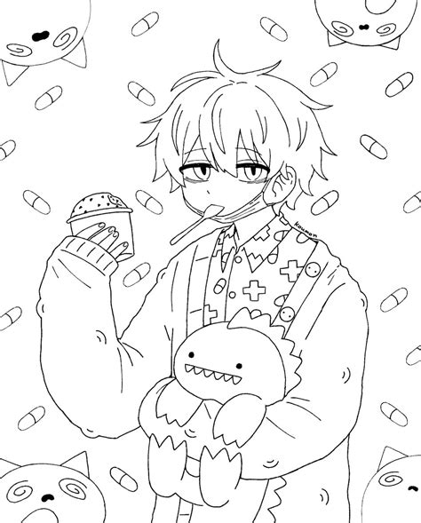 61 Coloring Pages Anime Cute Free Coloring Pages Printable