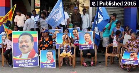 Sri Lankan President Concedes Defeat After Startling Upset The New York Times