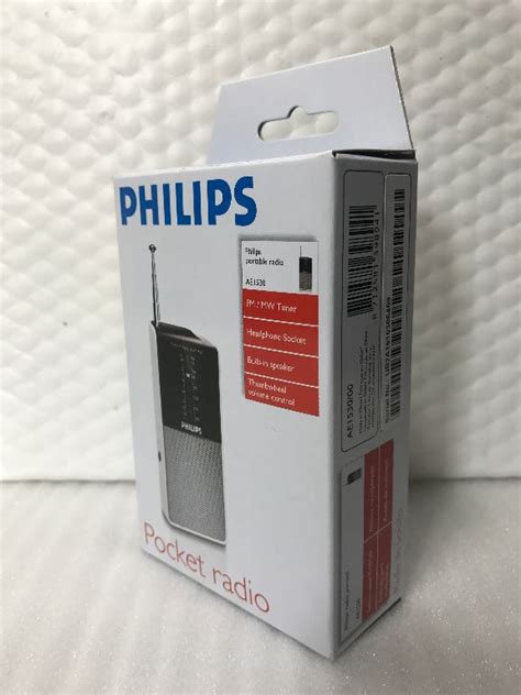 Philips Philips Ae1530 Portable Pocket Size Fmmw Battery Operated