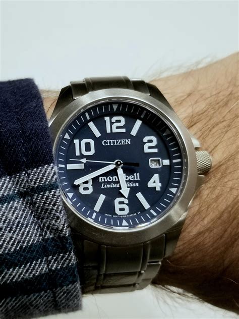 [CITIZEN] JDM Titanium Mont-Bell Limited : Watches