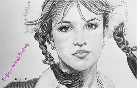 Britney Spears Bubblegum Pop Superstar Original Sketch Gicleé Etsy