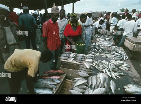 Tanzania Dar Es Salaam Fish Market Kingaboni Stock Photo Alamy