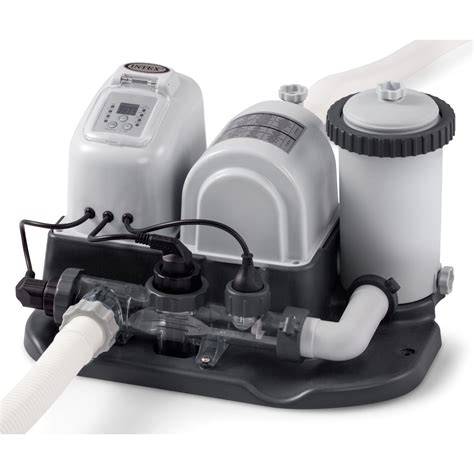 Intex 120v Cartridge Filter Pump And Saltwater System