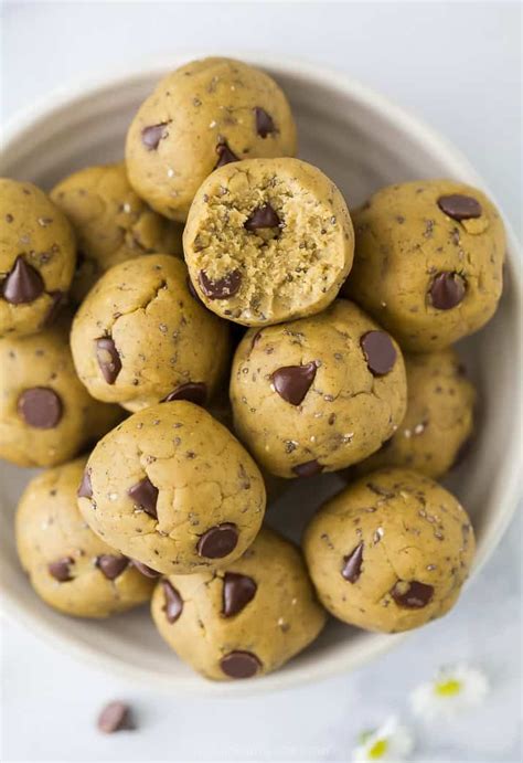 vegan cookie dough energy balls no bake energy balls vegan cookies healthy cookie recipes