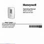 Honeywell Pro 5000 Manual