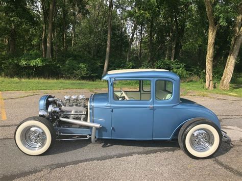 1930 Ford Model A 5 Window Coupe Hot Street Rat Rod Chevy Small Block