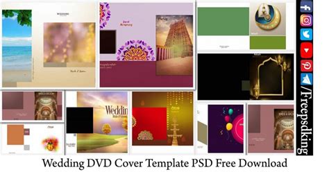 Indian Wedding Dvd Cover Template Psd Free Download Sapjeclub