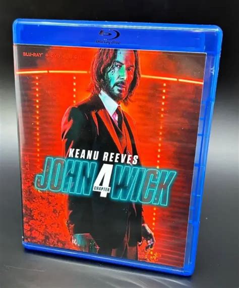 John Wick Chapter Blu Ray Dvd Keanu Reeves Picclick