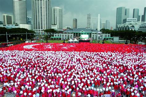 Singapore Celebrates Its 53rd Year Of Nationhood With The Theme “we Are