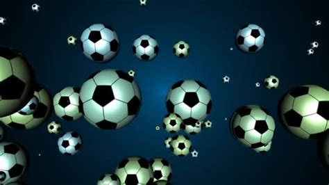 Soccer Balls Bouncing Animation — Stock Video © Santonnasa 195134700
