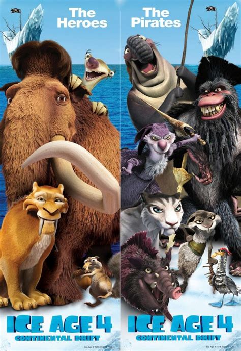 Ice Age 4 Continental Drift Movie Review