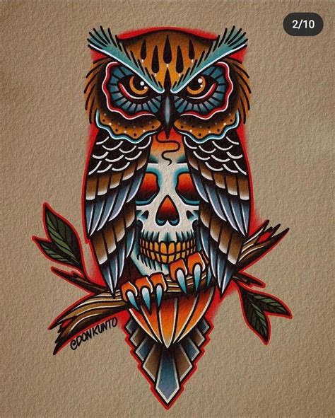 Traditional Owl Head