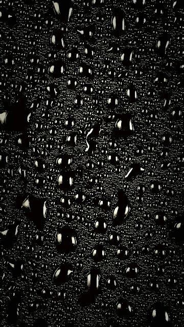 Black Water Drops Wallpaper Black Wallpaper Iphone