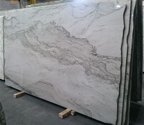 Opus White Quartzite Slab Intrepid Marble And Granite