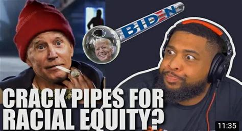 Bidens Crack Pipes Are For Racial Equity Qanon News