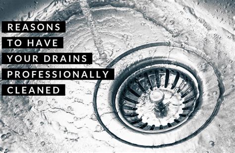 Why You Should Have Your Drains Professionally Cleaned